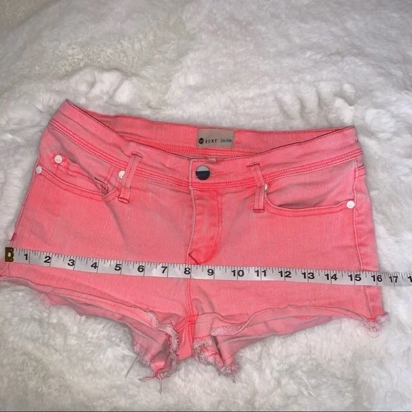 Roxy Denim Shorts Shorts, sz 3/26 - Picture 6 of 8
